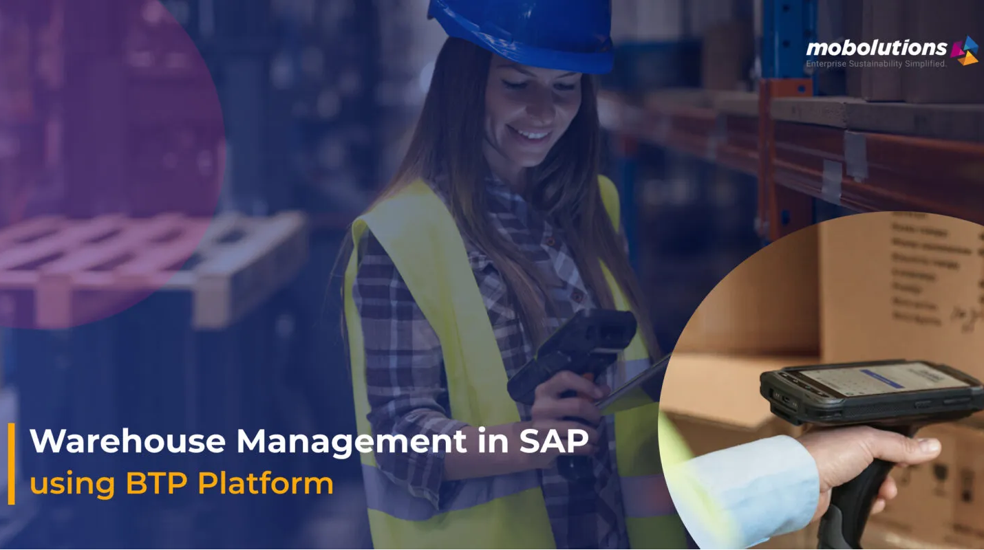 WAREHOUSE MANAGEMENT in SAP using the BTP Platform