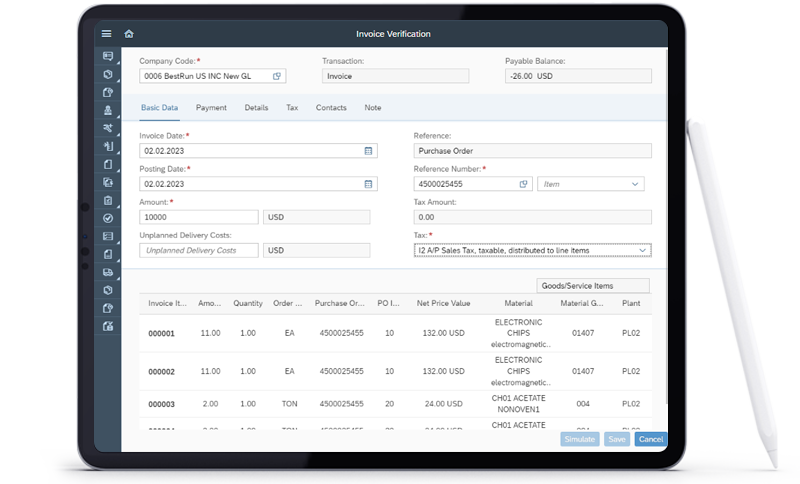 Invoice Verification